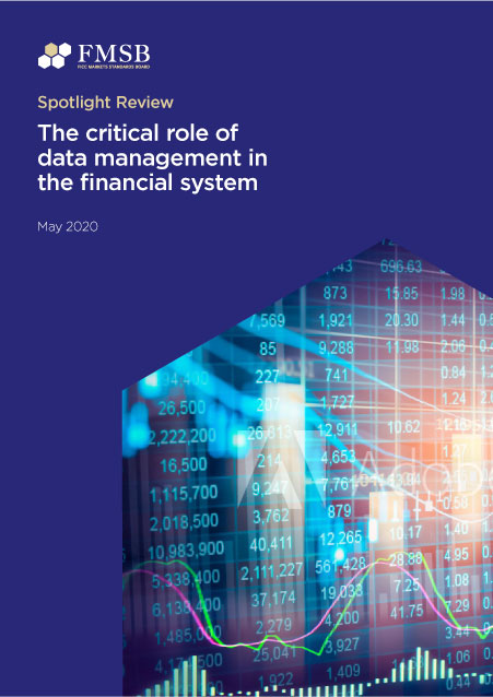 The critical role of data management in the financial system